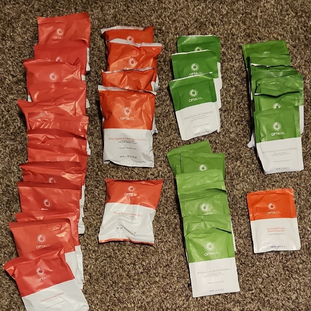 Optavia Assorted Meal Replacement Packets